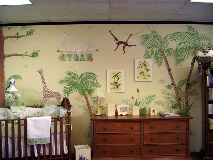 Jungle Children's Mural